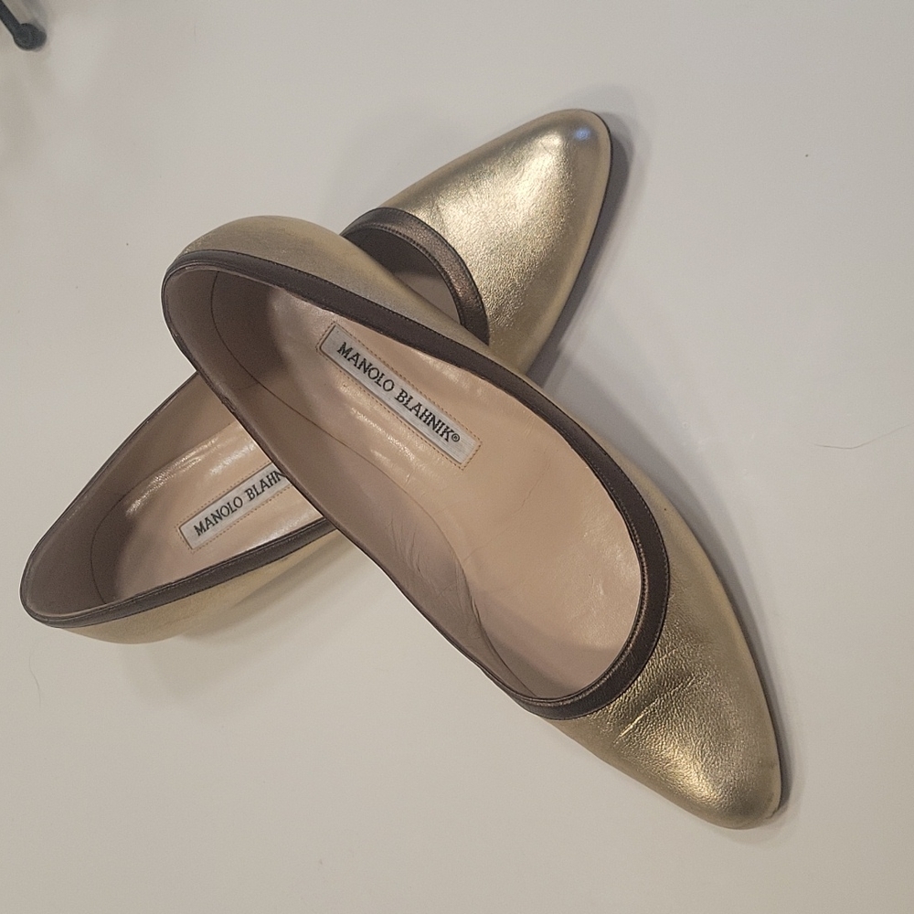 Manolo Blahnik flats